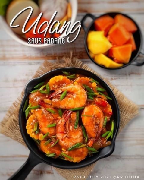 11 resep udang saus padang menu harian lezat mudah dibuat