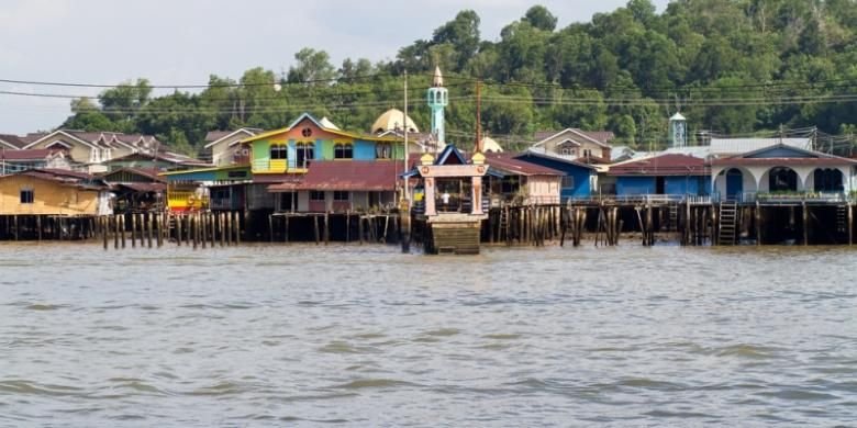 Kampong Ayer, Brunei Darussalam.