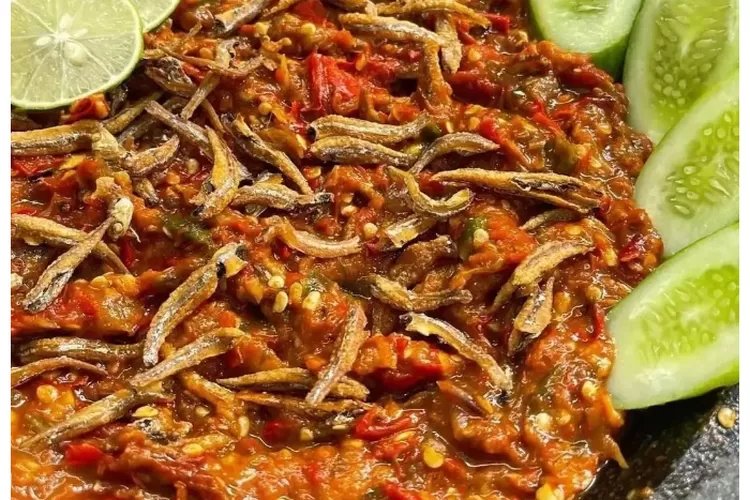 Resep Sambal Terasi Teri Cocok Untuk Pelengkap Aneka Masakan Rumahan Tambahkan Timun Sebagai