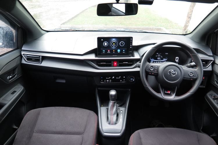 Interior Toyota Agya GR Sport